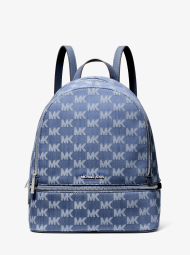 Жіночий рюкзак Rhea Michael Kors з принтом 1163180791 (Синій One size)