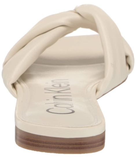 Женские сандалии Calvin Klein шлепанцы 36,5 (6 US) 23 см Молочный 1159845015