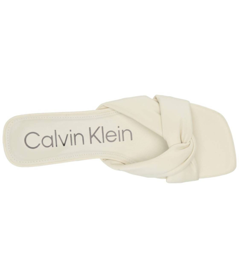 Женские сандалии Calvin Klein шлепанцы 36,5 (6 US) 23 см Молочный 1159845015
