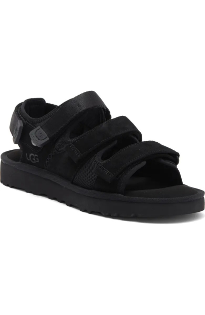 Чоловічі сандалії Goldencoast Multistrap UGG 44 (11 US) 29 см Чорний 1159845217