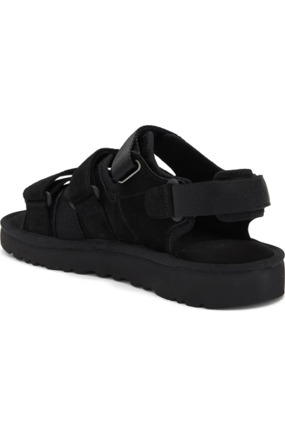 Чоловічі сандалії Goldencoast Multistrap UGG 44 (11 US) 29 см Чорний 1159845217