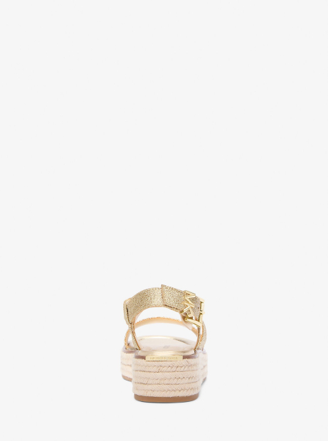 Кожаные сандалии Lynn Michael Kors 37 (7 US) 23,5 см Золотистый 1159846405