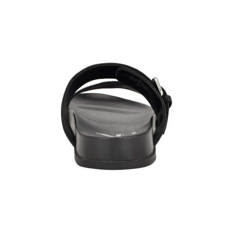 Женские сандалии Calvin Klein с логотипом 39,5 (9 US) 26 см Черный 1159846751