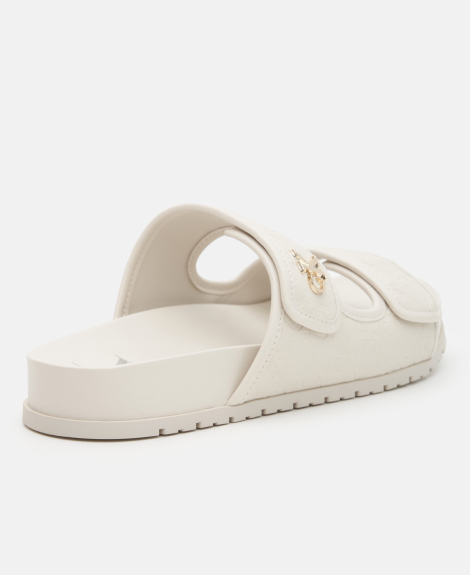 Жіночі сандалі Calvin Klein з логотипом 37 (6,5 US) 23,8 см Молочний 1159847010