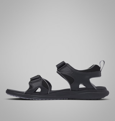 Мужские сандалии Columbia с ремнями на липучке 43 (10 US) 27,3 см Черный 1159847313