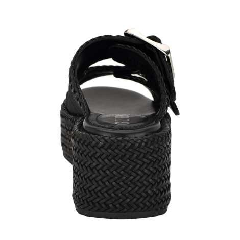 Жіночі сандалі Binks GUESS на платформі 38 (7,5 US) 25 см Чорний 1159848205