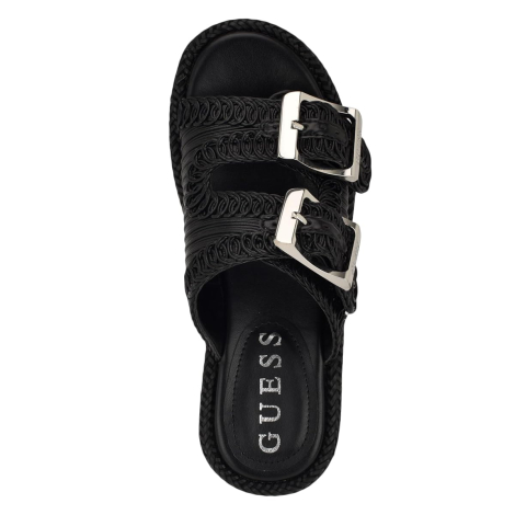 Жіночі сандалі Binks GUESS на платформі 38 (7,5 US) 25 см Чорний 1159848205