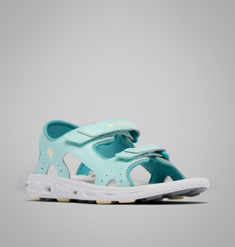 Детские сандалии Columbia на липучке 37 (5 US) 24,3 см Голубой 1159850256