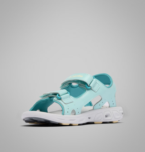 Детские сандалии Columbia на липучке 37 (5 US) 24,3 см Голубой 1159850256