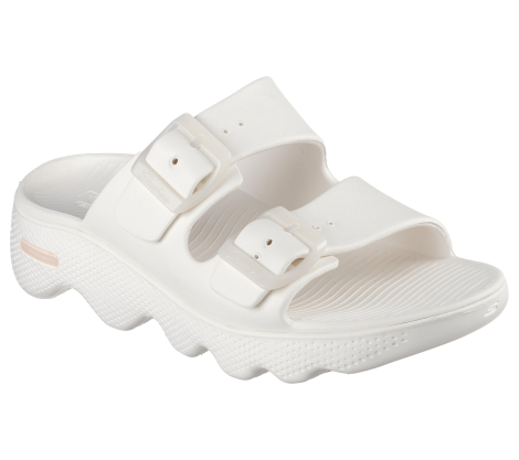 Жіночі сандалі Skechers шльопанці 38 (8 US) 26 см Молочний 1159850830