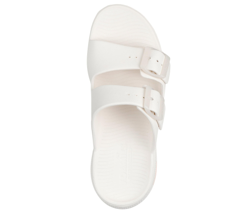 Жіночі сандалі Skechers шльопанці 38 (8 US) 26 см Молочний 1159850830