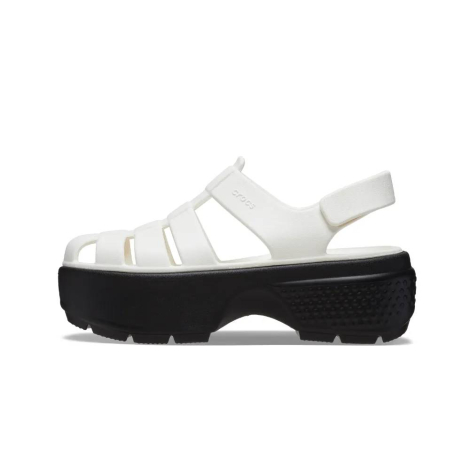 Женские сандалии Stomp Fisherman Crocs на платформе 41-42 (m8/w10 US) 27 см Белый 1159850964