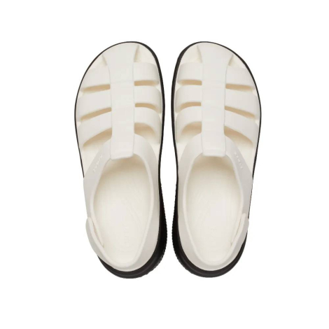 Женские сандалии Stomp Fisherman Crocs на платформе 41-42 (m8/w10 US) 27 см Белый 1159850964