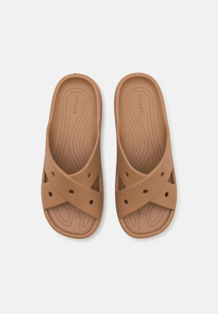 Шлепанцы Crocs CLASSIC STRAP 39-40 (w9 US) 26,3 см Коричневый 1159851951