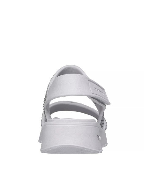 Женские сандалии Skechers со стразами 38 (8 US) 25,2 см Серый 1159852362