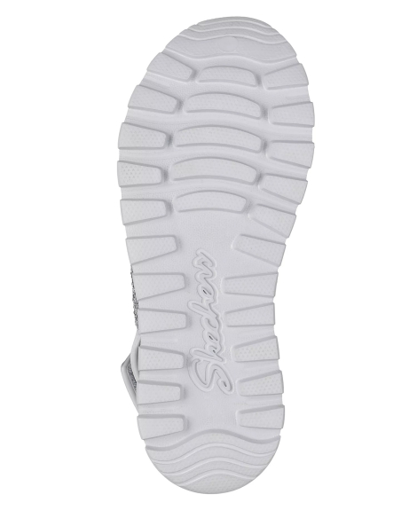 Женские сандалии Skechers со стразами 38 (8 US) 25,2 см Серый 1159852362