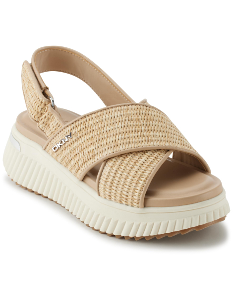 Жіночі сандалі DKNY 38 (7,5 US) 24,5 см Бежевий 1159854157