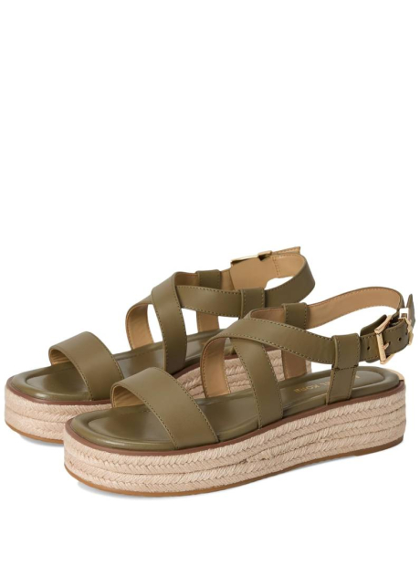 Шкіряні сандалі Lynn Michael Kors 36 (6 US) 23 см Зелений 1159854492