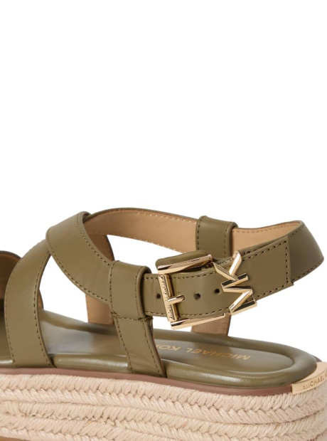 Шкіряні сандалі Lynn Michael Kors 36 (6 US) 23 см Зелений 1159854492