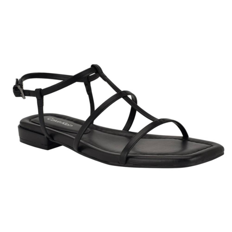 Жіночі сандалі Calvin Klein з ремінцями 39,5 (9 US) 26 см Чорний 1159854569