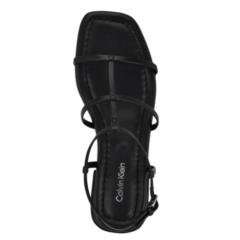 Жіночі сандалі Calvin Klein з ремінцями 39,5 (9 US) 26 см Чорний 1159854569