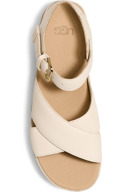 Жіночі сандалі UGG Aubrey Ankle 41 (10 US) 27 см Молочний 1159856706