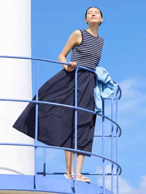 Сандалії на липучках Uniqlo з ремінцями 38 (7 US) 24,5 см Молочний 1159863424
