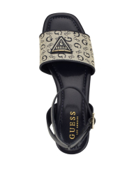 Изящные женские сандалии GUESS с логотипом 38,5 (8 US) 25 см Синий 1159843911