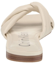 Женские сандалии Calvin Klein шлепанцы 36,5 (6 US) 23 см Молочный 1159845015