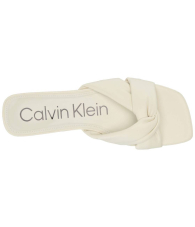 Женские сандалии Calvin Klein шлепанцы 36,5 (6 US) 23 см Молочный 1159845015