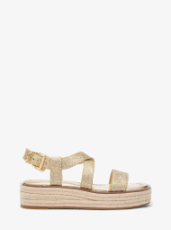Кожаные сандалии Lynn Michael Kors 37 (7 US) 23,5 см Золотистый 1159846405