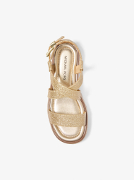 Кожаные сандалии Lynn Michael Kors 37 (7 US) 23,5 см Золотистый 1159846405