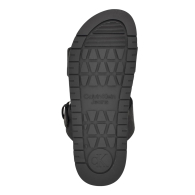 Женские сандалии Calvin Klein с логотипом 39,5 (9 US) 26 см Черный 1159846751