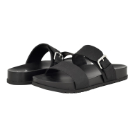 Женские сандалии Calvin Klein с логотипом 39,5 (9 US) 26 см Черный 1159846751