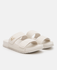 Женские сандалии Calvin Klein с логотипом 37 (6,5 US) 23,8 см Молочный 1159847010