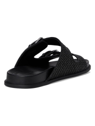 Женские сандалии Calvin Klein с плетением 40 (9,5 US) 27 см Черный 1159847055