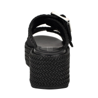 Жіночі сандалі Binks GUESS на платформі 38 (7,5 US) 25 см Чорний 1159848205