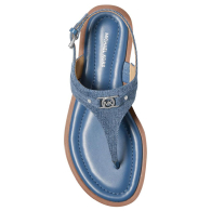 Жіночі сандалі Michael Kors з логотипом 36 (6 US) 23 см Синій 1159848428