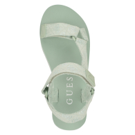 Стильные женские сандалии GUESS с логотипом 40 (9,5 US) 26,5 см Зеленый 1159850357