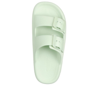 Женские сандалии Skechers шлепанцы с пряжками 40 (10 US) 27 см Зеленый 1159849629