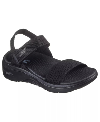 Жіночі текстильні сандалі Skechers 36 (6 US) 23,5 см Чорний 1159849686