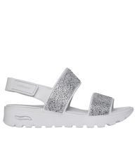 Женские сандалии Skechers со стразами 38 (8 US) 25,2 см Серый 1159852362