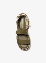 Шкіряні сандалі Lynn Michael Kors 36 (6 US) 23 см Зелений 1159854492