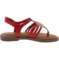 Женские сандалии Tommy Hilfiger с логотипом 36 (6 US) 23,5 см Красный 1159854665