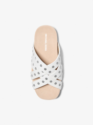 Кожаные сандалии Irene Michael Kors 39 (8,5 US) 25,5 см Белый 1159857095