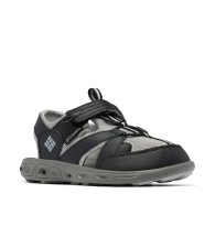Детские сандалии Techsun Wave Columbia на липучке 38 (6 US) 24,5 см Черный/Серый 1160131981
