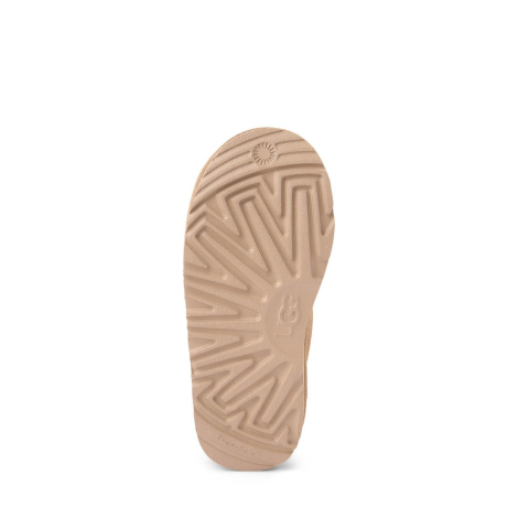 Детские замшевые ботинки Neumel II Chukka UGG с экомехом 36 (4 US) 22,5 см Бежевый 1159841019