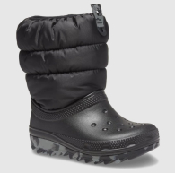 Дитячі зимові черевики Crocs 37-38 (j5 US) 24 см Чорний 1161689218