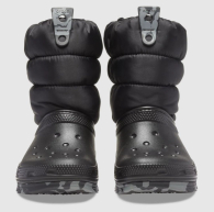 Дитячі зимові черевики Crocs 37-38 (j5 US) 24 см Чорний 1161689218