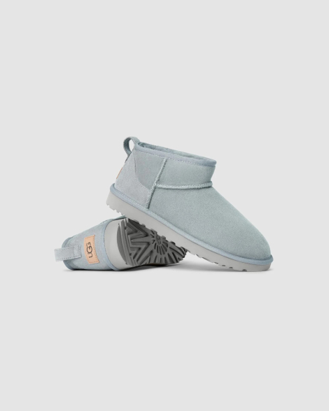Женские угги Classic Ultra Mini от UGG 37 (6 US) 23 см Голубой 1159841481